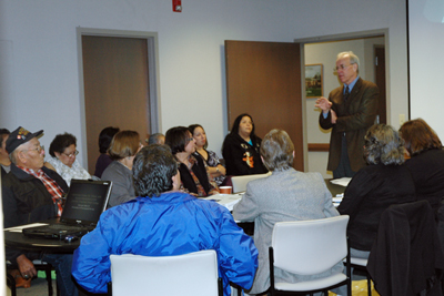 Tom Green welcomes meeting participants image